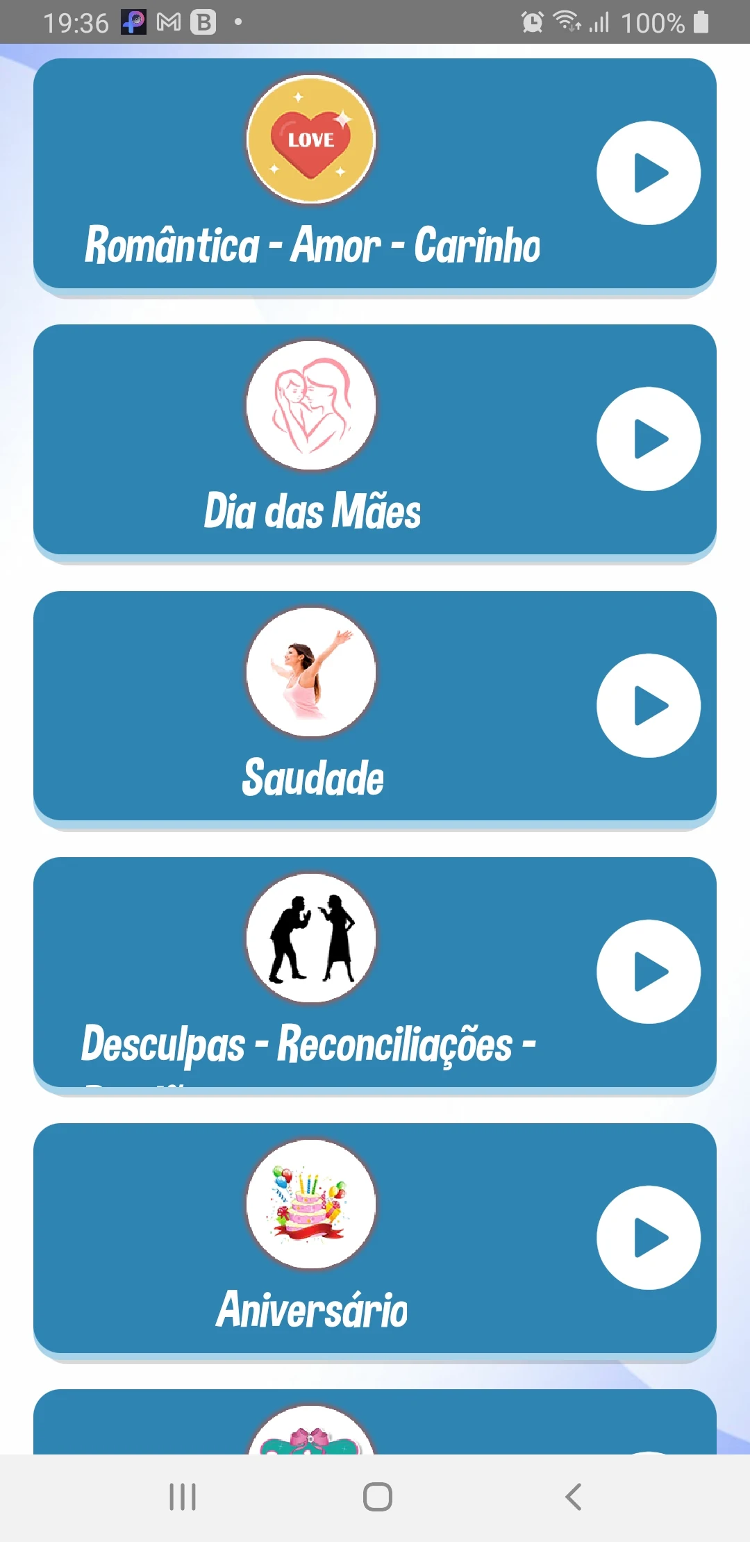 VideoMensagens Personalizadas screenshot